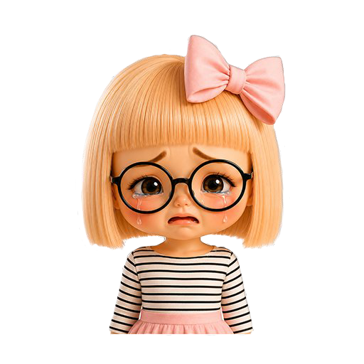 Lía Bow llorando con lagrimones